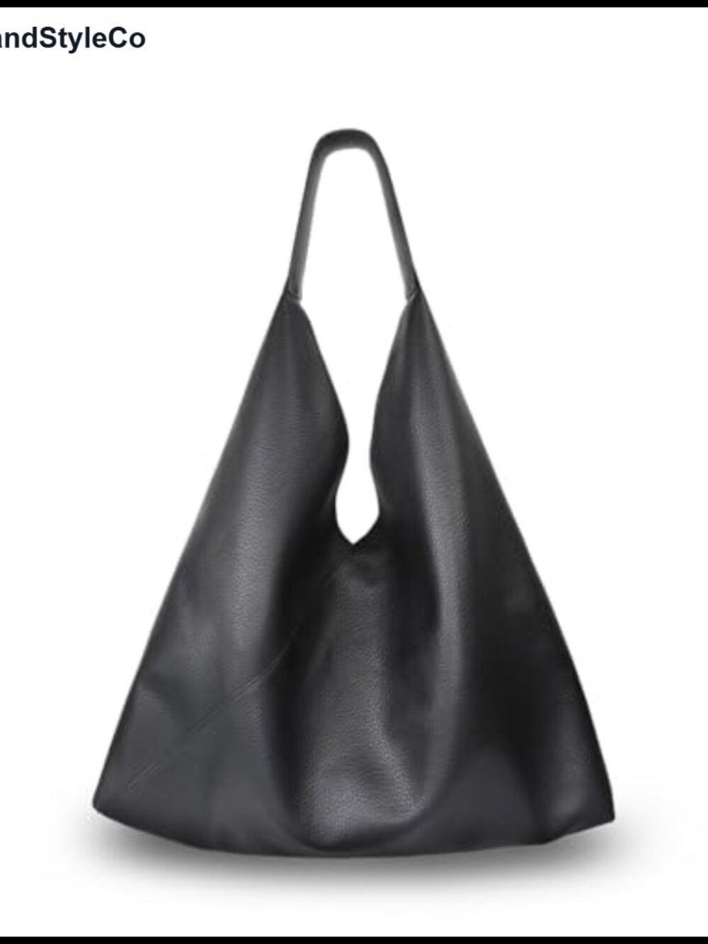 Large PU Leather Hobo Tote Bag for Women Lightweight Shoulder Purse